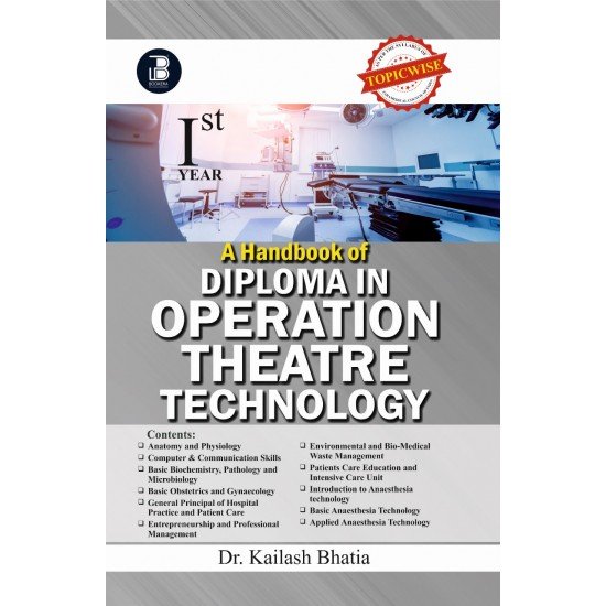 A HANDBOOK OF DIPLOMA IN OPERATION THEATRE TECHNOLOGY-I YEAR